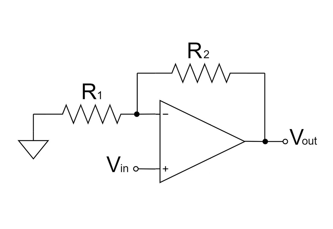 Non-inverting amplifier circuit